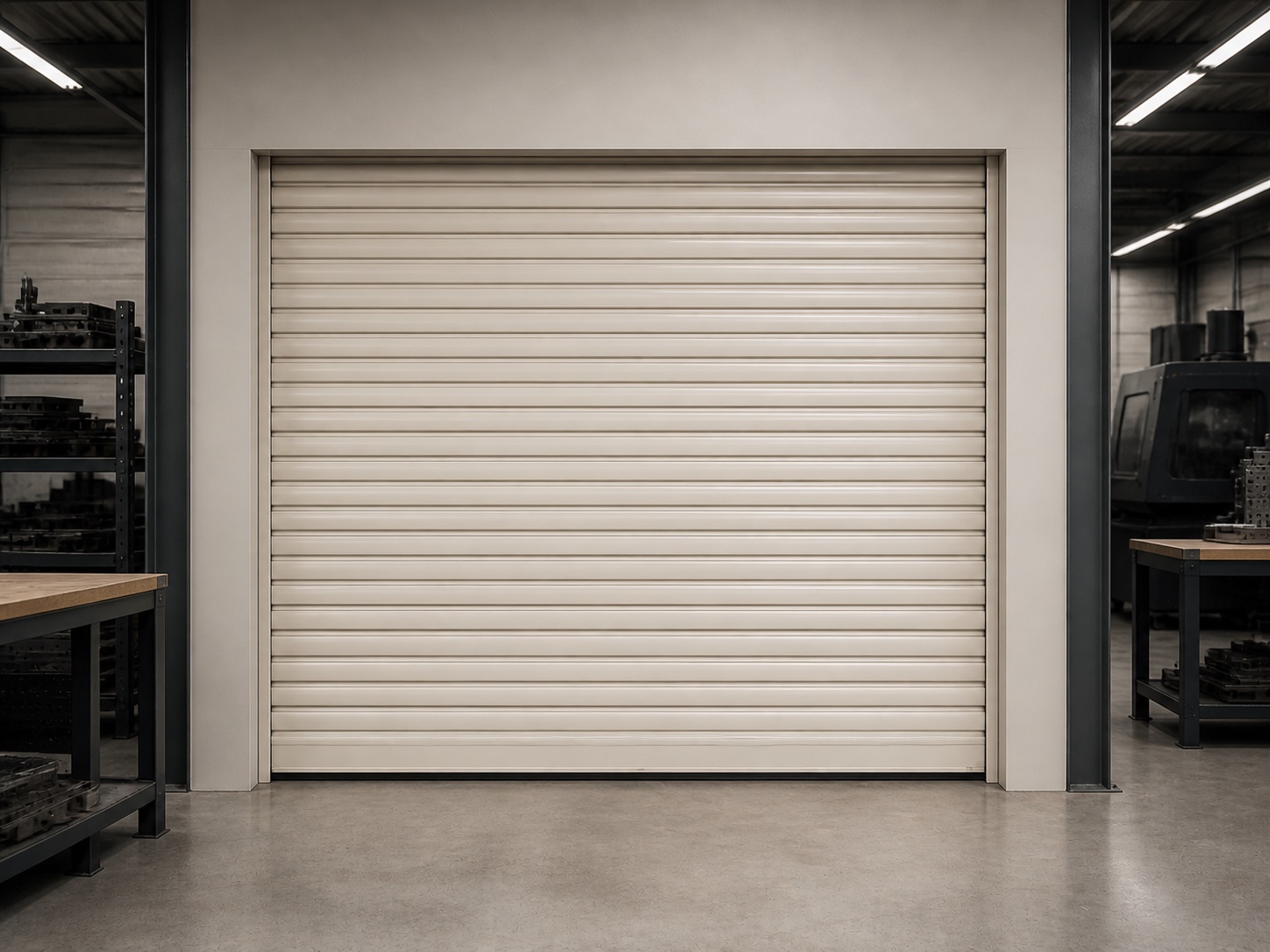 Aplikasi material baja untuk Rolling Door